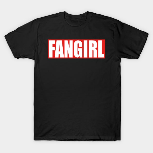 Marvel FANGIRL T-Shirt by reyacevedoart